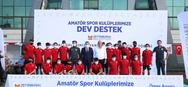 Zeytinburnu Belediyesinden amatör spor kulüplerine destek