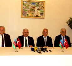 AK Parti İzmir Milletvekili Binali Yıldırım, Nahçıvan temaslarını değerlendirdi: