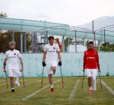 Ampute Milli Futbol Takımı, Avrupa Şampiyonası'nın hazırlıklarına Antalya kampında devam ediyor