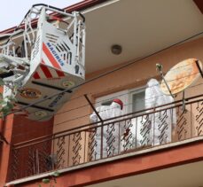 Bolu'da kendisinden haber alınamayan yaşlı kadına balkon kapısından ulaşıldı