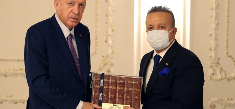 Cumhurbaşkanı Erdoğan, TİM heyetini kabul etti