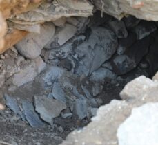 Düzce'deki antik kentte bebek iskeleti ve su arkı bulundu