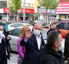 Eski CHP Milletvekili Muharrem İnce, Çankırı'da esnafı ziyaret etti