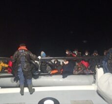 İzmir'de 34 sığınmacı kurtarıldı