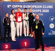 Kadın Tekvando Milli Takımı'ndan Avrupa Kulüpler Şampiyonası'nda 5 madalya
