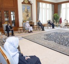 Katar Emiri ile Libya Devlet Yüksek Konseyi Başkanı, Libya konusunu görüştü