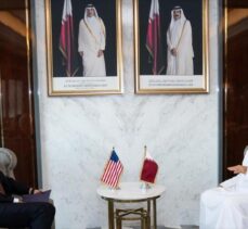 Katar Savunma Bakanı ile ABD'li Bakan Vekili askeri ilişkileri görüştü