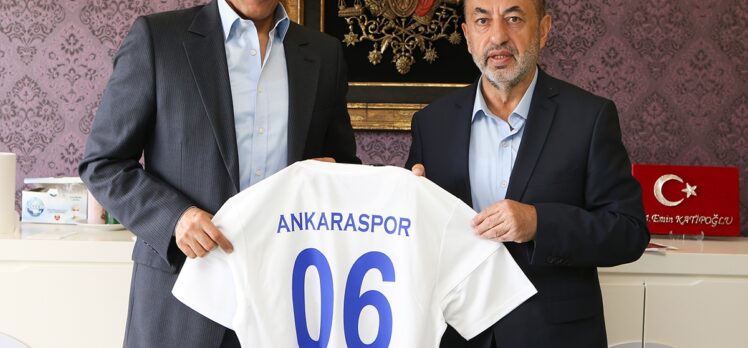 Katar'ın Ankara Büyükelçisi Şafi'den Ankaraspor'a ziyaret