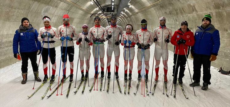 Kayaklı Koşu Olimpik Milli Takımı'nın Finlandiya'daki kampı devam ediyor