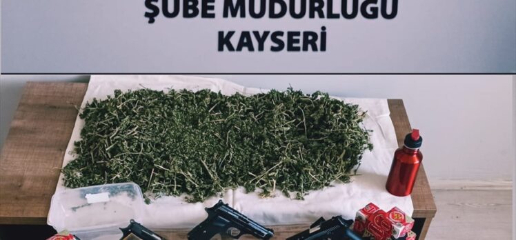 Kayseri'de uyuşturucu operasyonu: 2 gözaltı