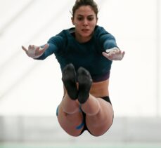 Milli cimnastikçi Göksu Üçtaş Şanlı, enerjisini genç sporculardan alıyor