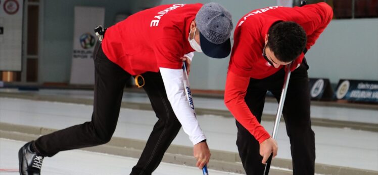Milli curlingciler Kovid-19 sürecinde güç depoluyor