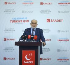 Saadet Partisi Genel Başkanı Karamollaoğlu, gündemi değerlendirdi: