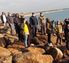 Saros Körfezi'nde balıkçı teknesinin batması sonucu kaybolan 2 kişiyi arama çalışması sürüyor