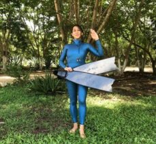 Serbest dalışçı Fatma Uruk, Meksika'da dünya rekoru denemeleri yapacak