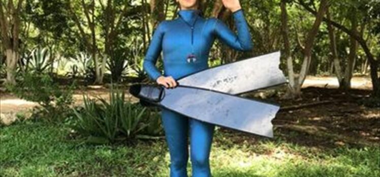 Serbest dalışçı Fatma Uruk, Meksika'da dünya rekoru denemeleri yapacak
