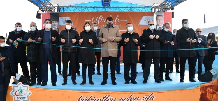 “Sivas'ın Pamukkale'si” Altınkale'nin açılışı yapıldı
