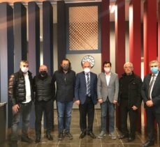Trabzonspor Divan Başkanlık Kurulu'ndan TSYD Trabzon Şubesi'ne ziyaret