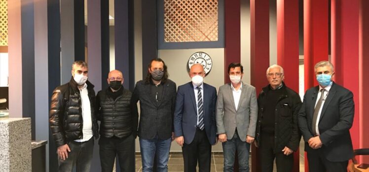 Trabzonspor Divan Başkanlık Kurulu'ndan TSYD Trabzon Şubesi'ne ziyaret