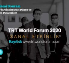 TRT World Forum 2020, 1-2 Aralık'ta dijital ortamda düzenlenecek