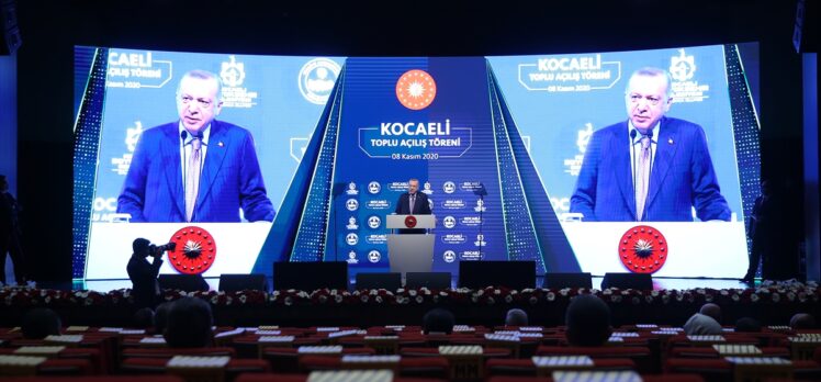 Cumhurbaşkanı Erdoğan, Kocaeli'de toplu açılış töreninde konuştu: (1)
