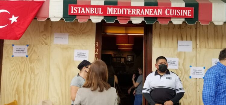 Türkiye'nin Washington Büyükelçisi Kılıç'tan Ermenilerin bir Türk'ün işlettiği kafeye saldırısına kınama