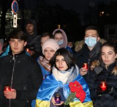 Ukrayna'da “meydan olayları”nda hayatını kaybedenler anıldı