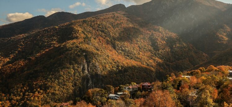 Uludağ'ın eteklerindeki “Çalıkuşu'nun köyünde” sonbahar güzelliği