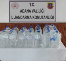 Adana’da 120 litre sahte içki ele geçirildi