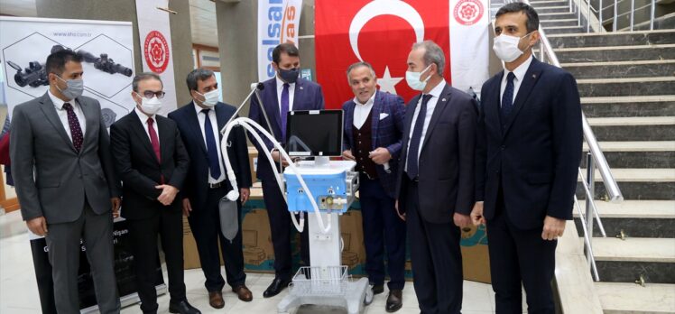 ASELSAN'dan Cumhuriyet Üniversitesine ventilatör cihazı desteği