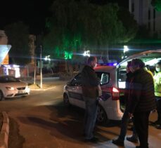 Aydın'da polisin “dur” ihtarına uymayan şüphelinin aracı kovalamaca sonucu yakalandı