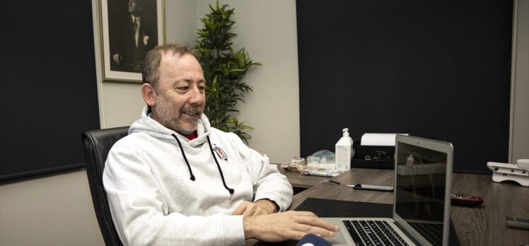 Beşiktaş Teknik Direktörü Sergen Yalçın, AA'nın “Yılın Fotoğrafları” oylamasına katıldı