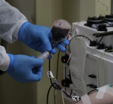 Cevdet Komit Batı Karadeniz Bölge Kan Merkezi koronavirüs hastalarına umut oluyor