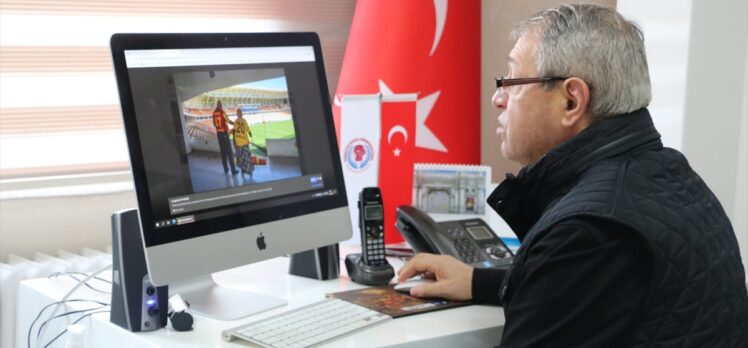 Türkiye Boks Federasyonu Başkanı Eyüp Gözgeç, AA'nın “Yılın Fotoğrafları” oylamasına katıldı