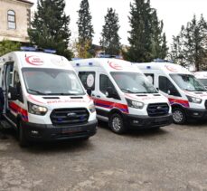 Gaziantep'te özel donanımlı yenidoğan ambulansları hizmete girdi