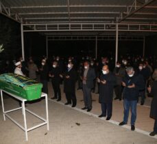 Gaziantep'teki hastanede çıkan yangında hayatını kaybeden kişinin cenazesi defnedildi