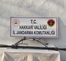 Hakkari'de PKK'lı teröristlere ait patlayıcı ve mühimmat ele geçirildi