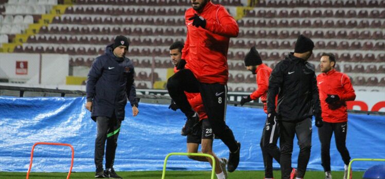 Hatayspor, Antalyaspor maçı hazırlıklarını tamamladı