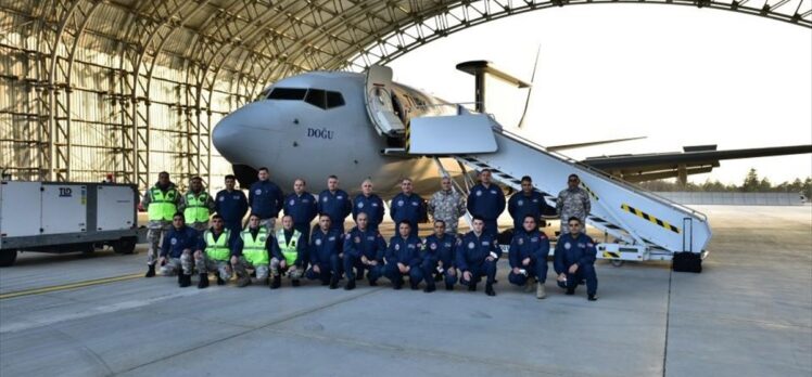 Hava Kuvvetleri Komutanı Orgeneral Küçükakyüz, Doğu Akdeniz'de eğitim uçuşuna katıldı