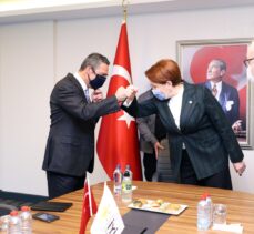 İYİ Parti Genel Başkanı Akşener, Fenerbahçe Kulübü Başkanı Koç'u kabul etti