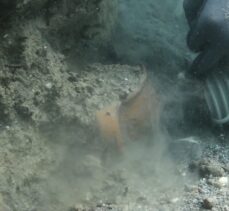 İznik'teki bazilikada yapılan arkeolojik çalışmalar su altından ve havadan görüntülendi