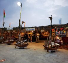 Katar'da Geleneksel Ahşap Tekne Festivali, katılımcıları geçmiş zamanda yolculuğa çıkarıyor