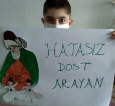 Kırşehir'de yabancı öğrenciler Mevlana'nın öğütlerini seslendirdi