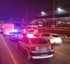 Kocaeli'de zincirleme trafik kazası: 1 yaralı
