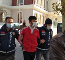 Konya'da polise ateş açıp kovalamacada yakalanan uyuşturucu kullanıcısı adliyeye sevk edildi