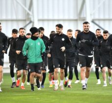 Konyaspor'da Hatayspor maçı hazırlıkları