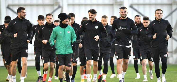 Konyaspor'da Hatayspor maçı hazırlıkları