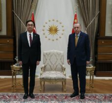 Kore Cumhuriyeti Büyükelçisi Lee, Cumhurbaşkanı Erdoğan'a güven mektubu sundu