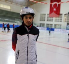 “Limitsiz” lakaplı sürat pateni sporcusu Muhammed'in hedefi olimpiyatlarda madalya