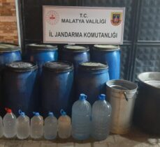 Malatya'da 2 ton sahte içki ele geçirildi